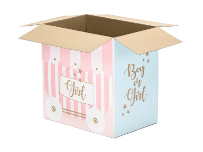 Caixa para Revelação "Boy or Girl" - 60x40x60 cm - Image 6