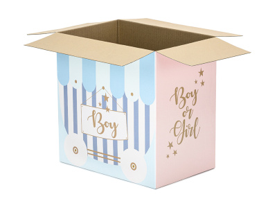 Caixa para Revelação "Boy or Girl" - 60x40x60 cm - Image 5