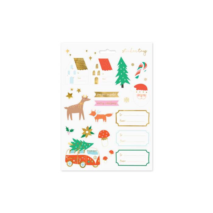 Etiquetas Autocolantes de Natal - Pack.20 - Image 1