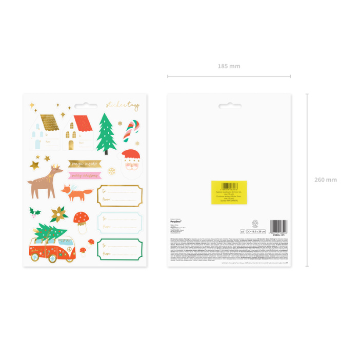 Etiquetas Autocolantes de Natal - Pack.20 - Image 6