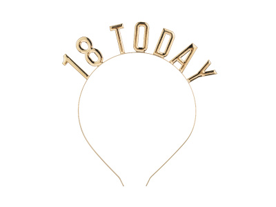 Bandolete Dourada "18 TODAY"