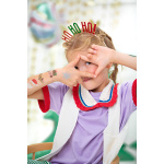 Bandolete Metal Colorida "HoHoHo" de Natal