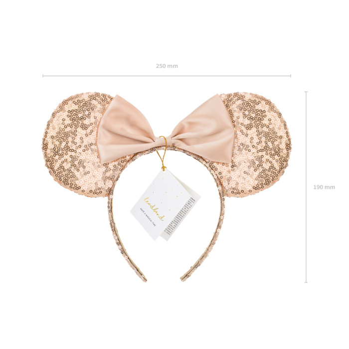 Bandolete Minnie com Lantejolas Rosa - Image 4