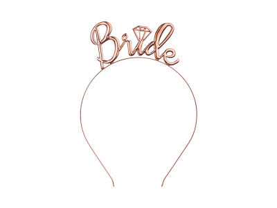 Bandolete Rose Gold BRIDE com diamante