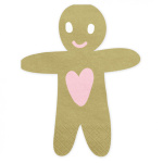 Guardanapos Boneco Gengibre 3D - Pack.20 - Image 2