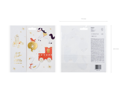 Etiquetas Natal Mix - Pack.12 - Image 5