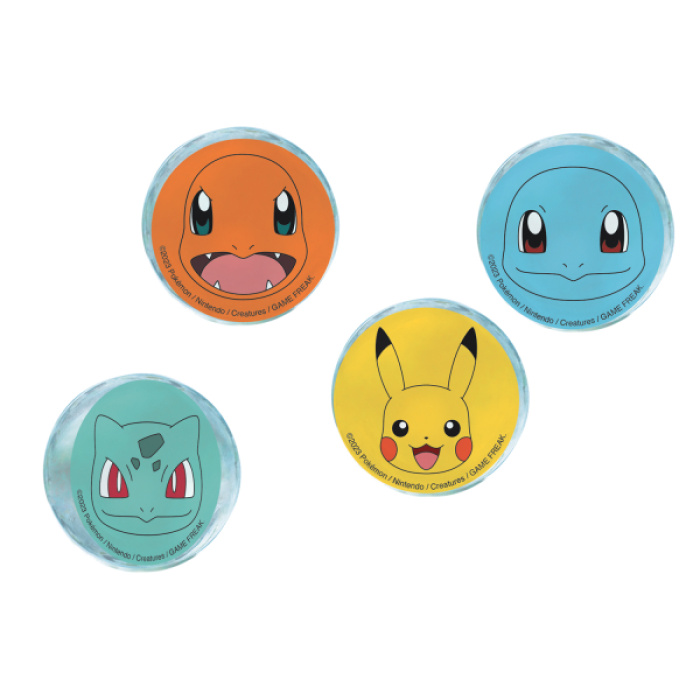 Pokemon 4 Bolas Saltitonas Grandes - Image 1