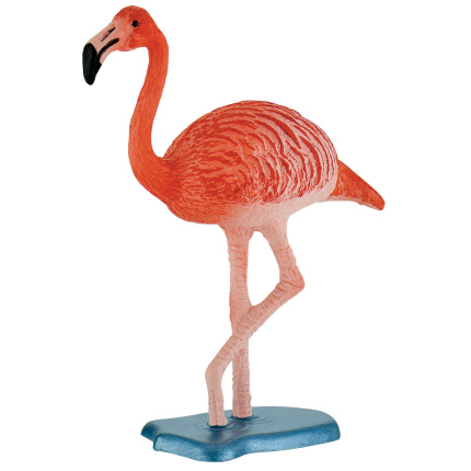 Boneco Miniatura Flamingo Coral