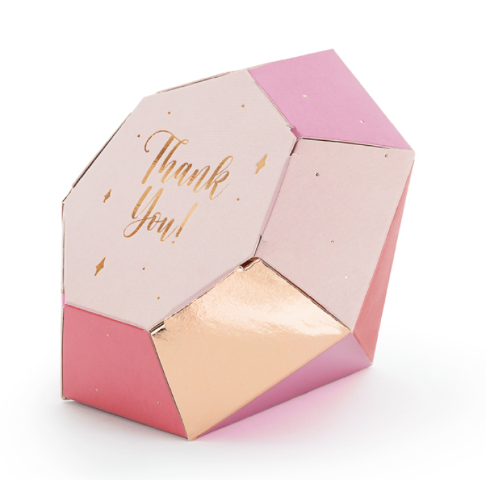Caixa Diamante Tons Rosa e Ouro Pack.6 - Image 6
