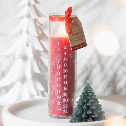 Vela Calendário Natal Aroma Baunilha