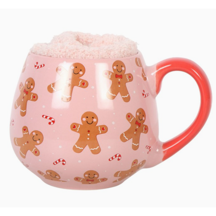 Caneca Natal e Meias Gingerbread - Image 1