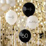Balões 60 Anos - Pack.5