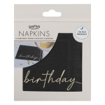 Guardanapos Tons Nude HAPPY BIRTHDAY - Pack 16 - Image 4