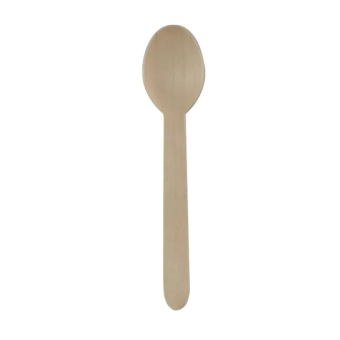 Colheres De Madeira Simples  - Pack 8 - Image 1