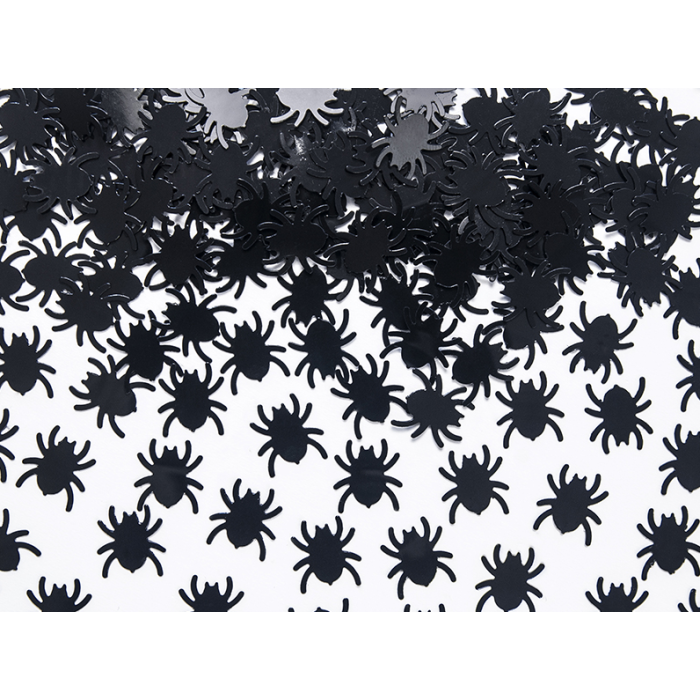 Confetis Aranhas Pretas Halloween 15grms - Image 1