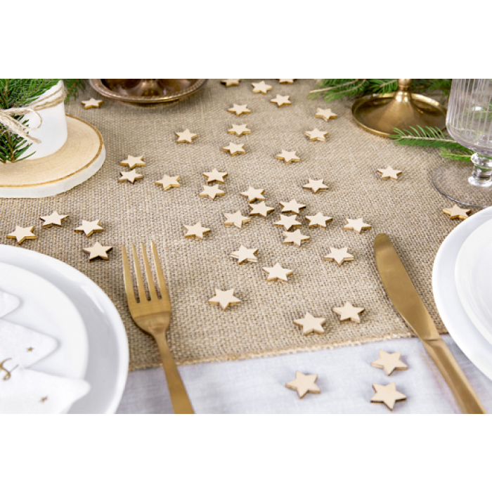 Confettis Estrelas de Madeira - Pack 50 - Image 2