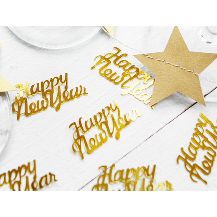 Confettis Happy New Year Ouro - 3g - Image 2