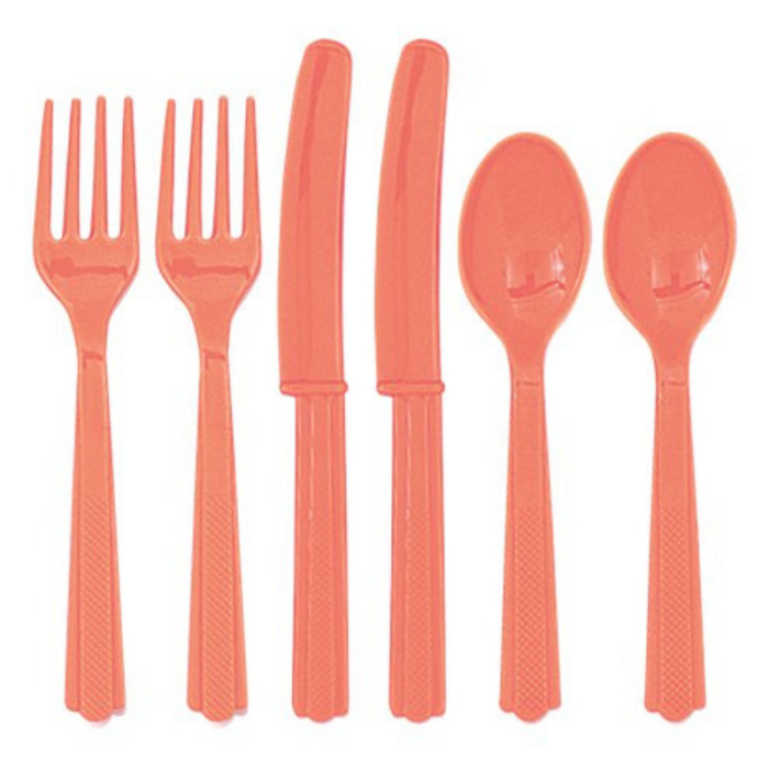 Conjunto de Talheres Coral - Pack 18 - Image 1