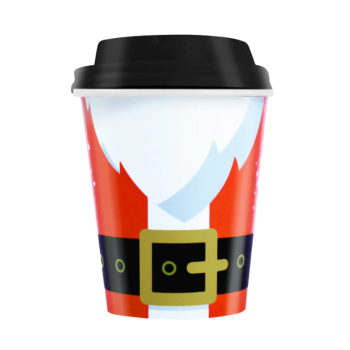 Copos de Natal com Tampa - Pack.8 - Image 1
