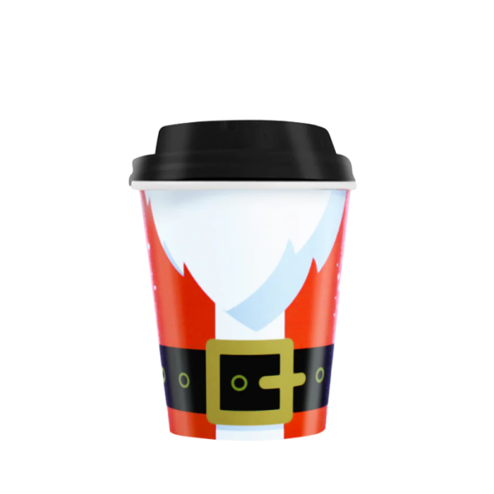 Copos de Natal com Tampa - Pack.8 - Image 1