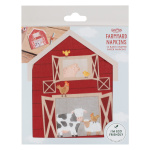 Animais da Quinta Guardanapos - Pack 16 - Image 3