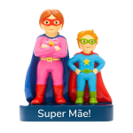 Boneco "Super Mãe" c/ Menino