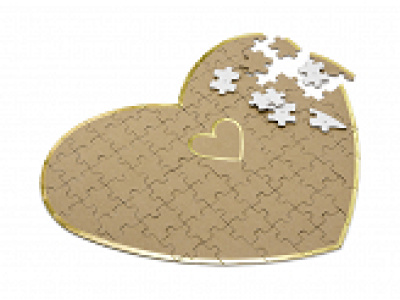 Guest Book Coração Puzzle - Image 6