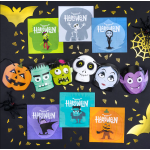 Guardanapos de Halloween Monstros - Image 3