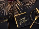 Guardanapos Preto Happy New Year - Pack 20 - Image 4