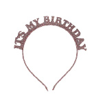 Bandolete Rosa Glitter "IT`S MY BIRTHDAY" - Image 3