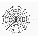 Individual de Mesa Halloween Teia de Aranha Pack.2 - Image 4