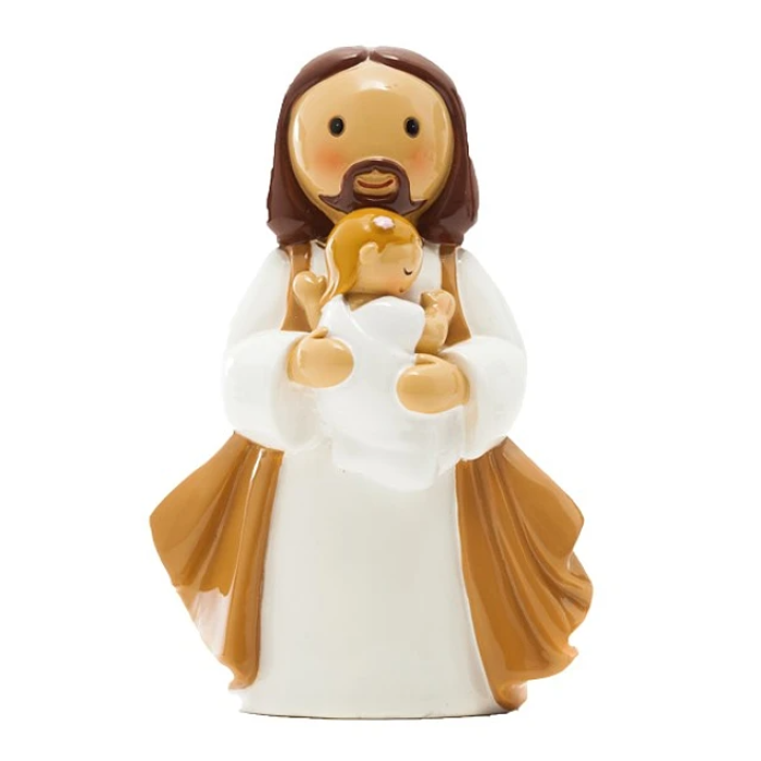 Boneco Batizado - Jesus e Menina - Image 1