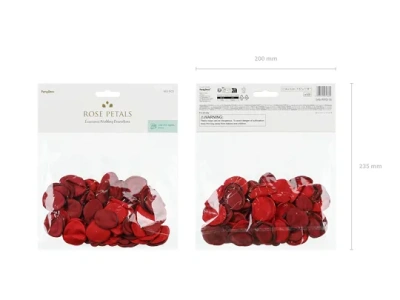 Pétalas Rosas Tecido Vermelha - Pack.100 - Image 4