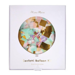 Kit 8 Balões Transparentes com Confetis Iridiscentes - 45cm - Image 4