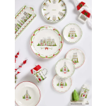 Prato Casinhas de Natal 20cm - Image 2