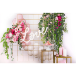 Luz LED Neon Branca LOVE - 61cm - Image 3
