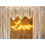 Luz LED Neon Branca LOVE - 61cm