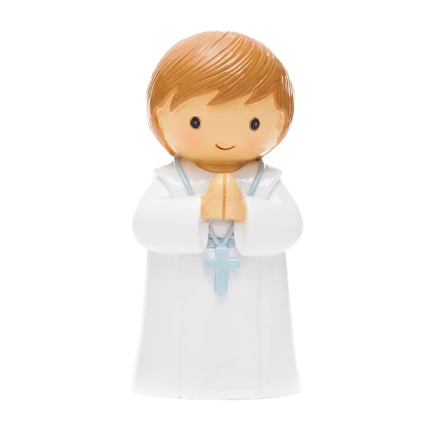 Boneco Primeira Comunhão Menino Orar