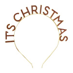 Bandolete Metal "IT'S CHRISTMAS" de Natal - Image 2