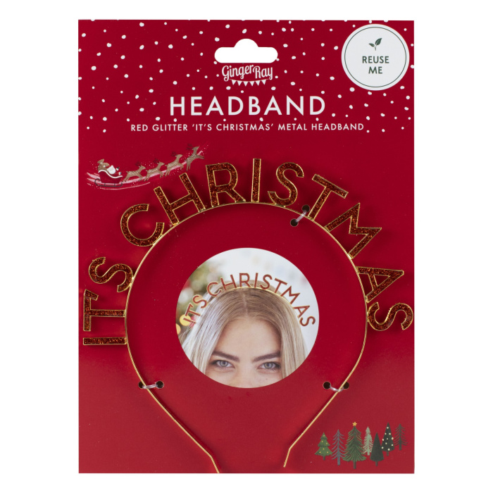 Bandolete Metal "IT'S CHRISTMAS" de Natal - Image 3