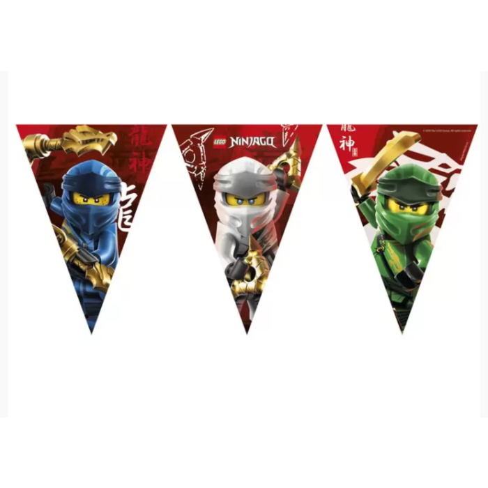 Ninjago Lego Bandeirolas 230cm - Image 1