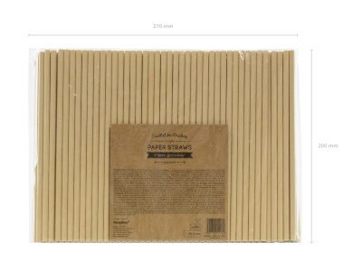 Palhinhas Papel Kraft - Pack.250 - Image 3