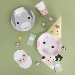 Animais da Quinta Pratos 18cm - Pack 8 - Image 3