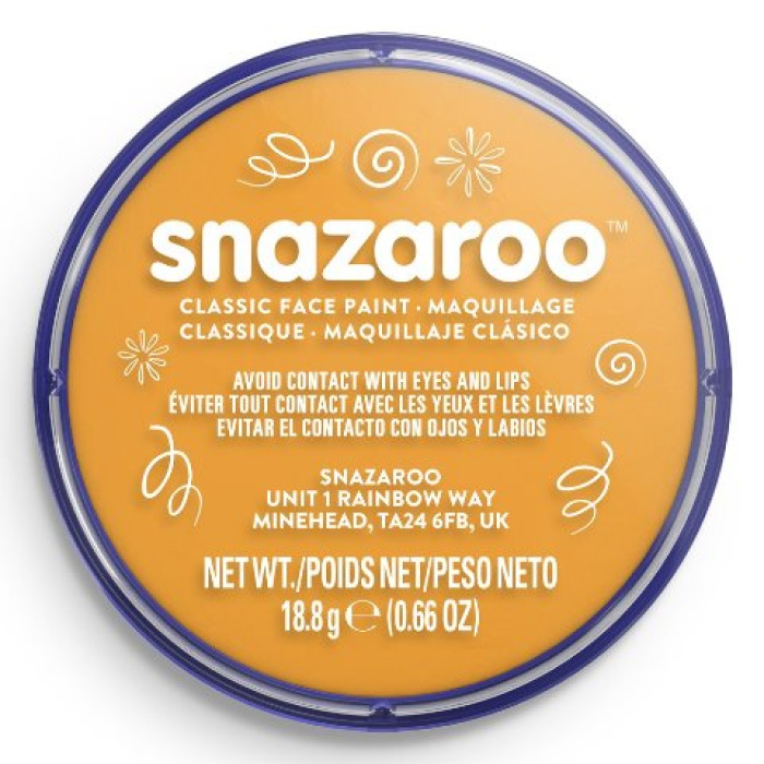 Pintura Facial Amarelo Ocre - Snazaroo - Image 1