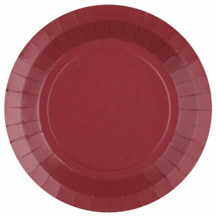 Pratos Lisos Bordeau 17cm - Pack.10 - Image 2