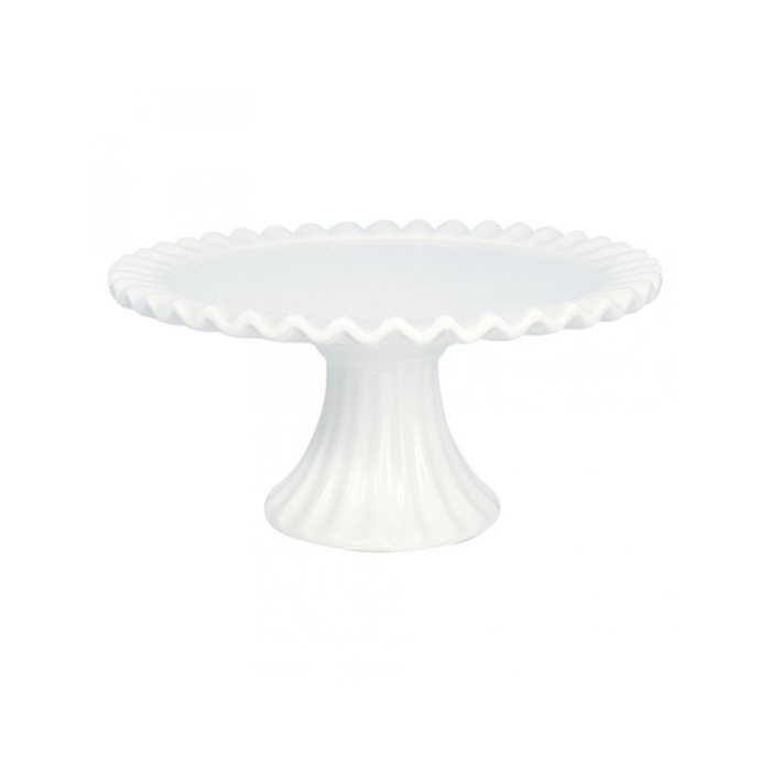 Prato Alto de Bolo Columbine Branco S - Greengate - Image 1