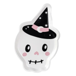 Pratos Halloween Caveira 27cm - Pack 6