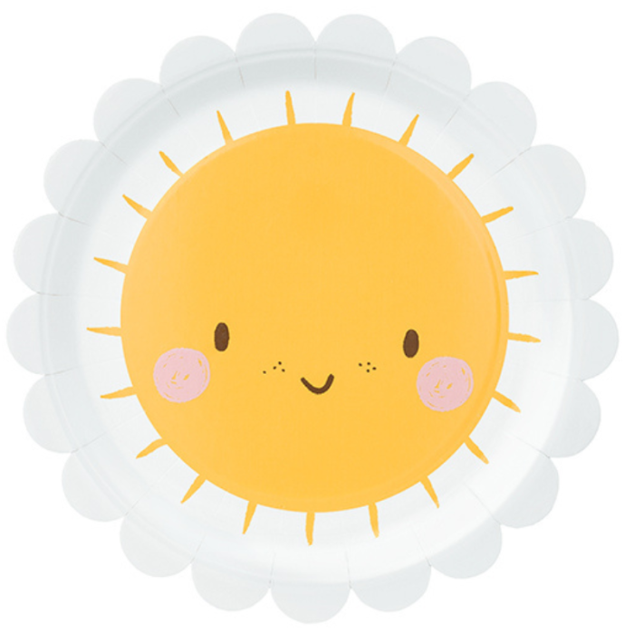 Prato Sol (Sunshine) 18cm - Pack 6 - Image 1