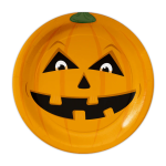 Pratos Halloween Monstros 18cm - Image 3