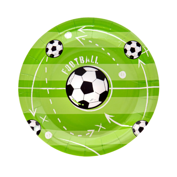 Pratos Futebol 18cm - Image 1